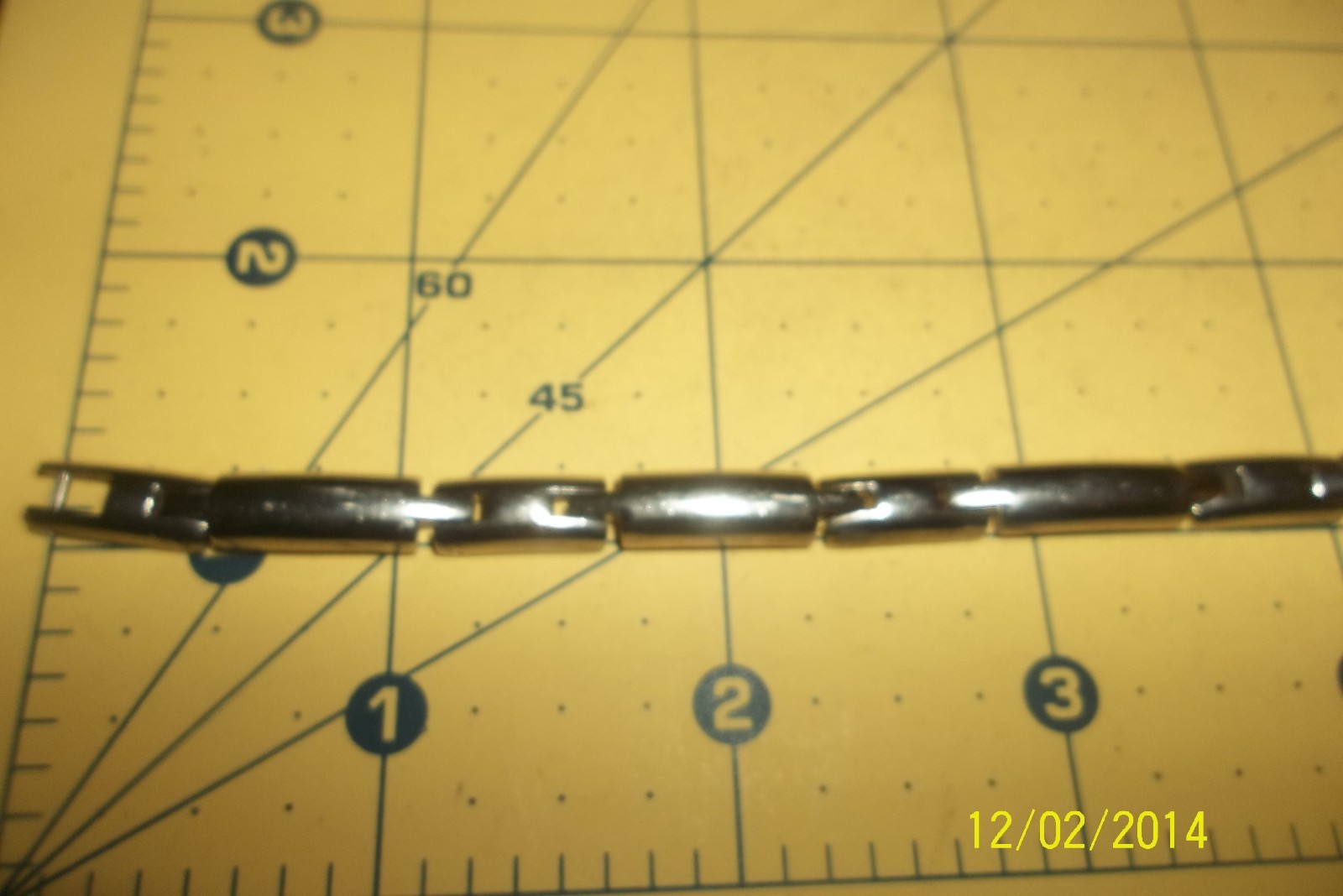 Sterling Silver Bar Link Chain 21.4g – Bracelet unisex