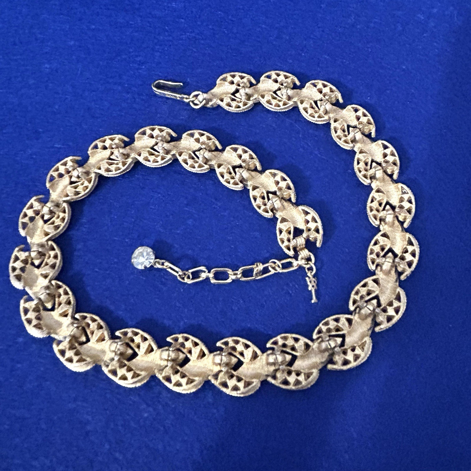 Vintage Trifari Necklace Cavalcade Collection Alfred Philippe 16”