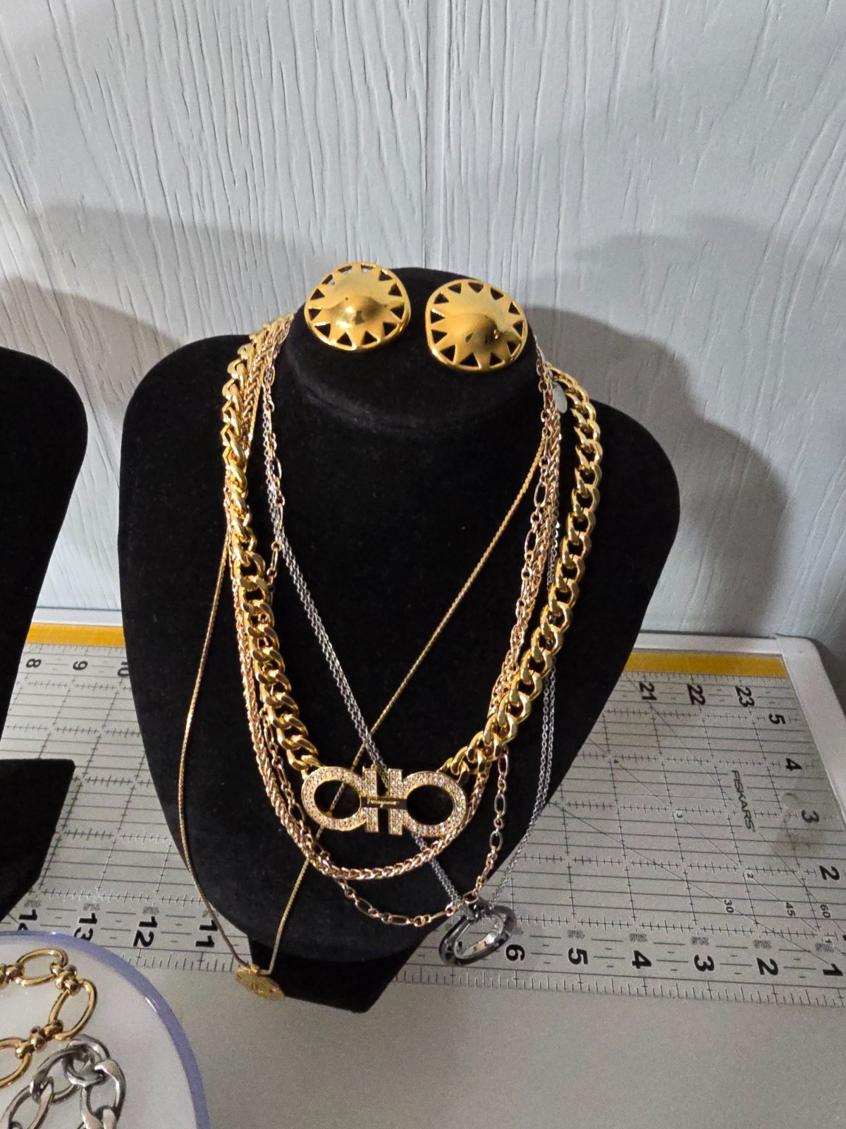 Mixed Metals Materials Gold and Silver Tone all Signed