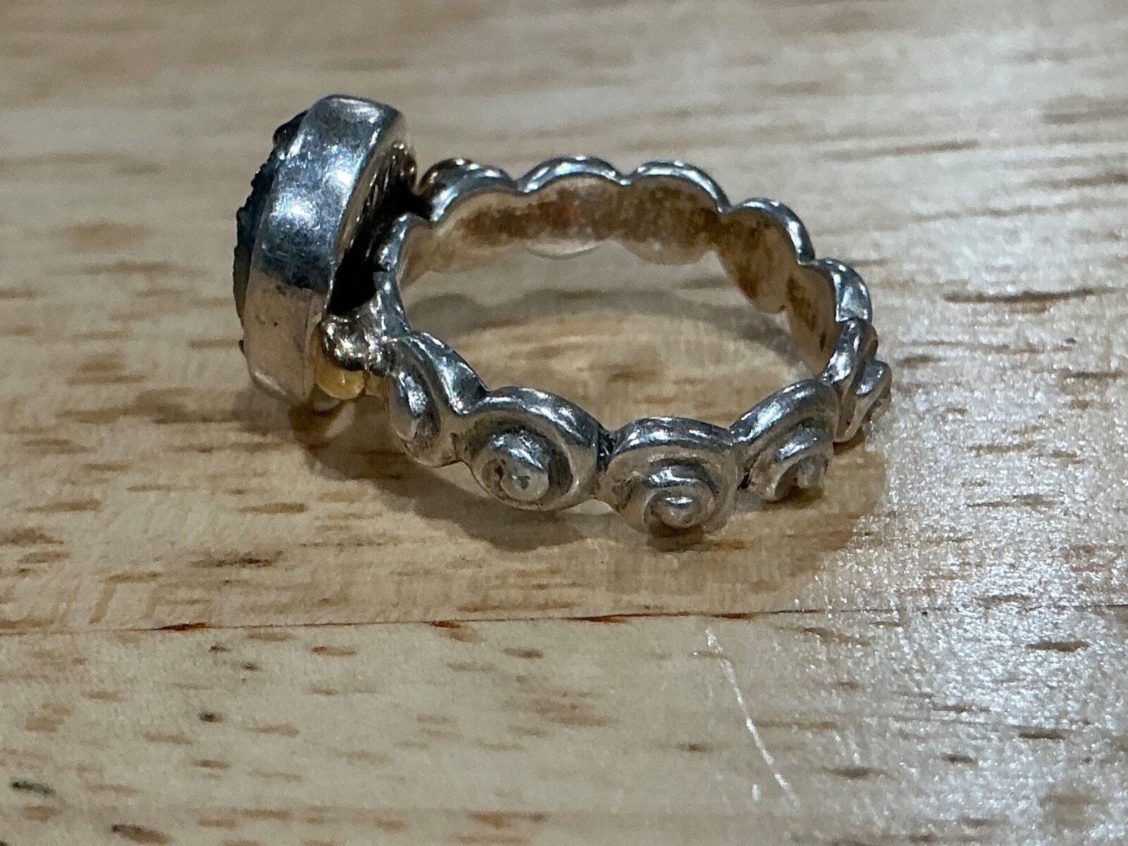 Amy Kahn Russell Ring 18K & 925 Sterling Silver AKR