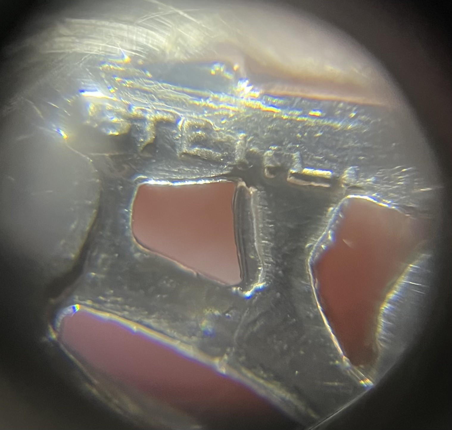 Vintage Sterling Silver Amethyst Art Nouveau Style Pendant On Super Seven Beads