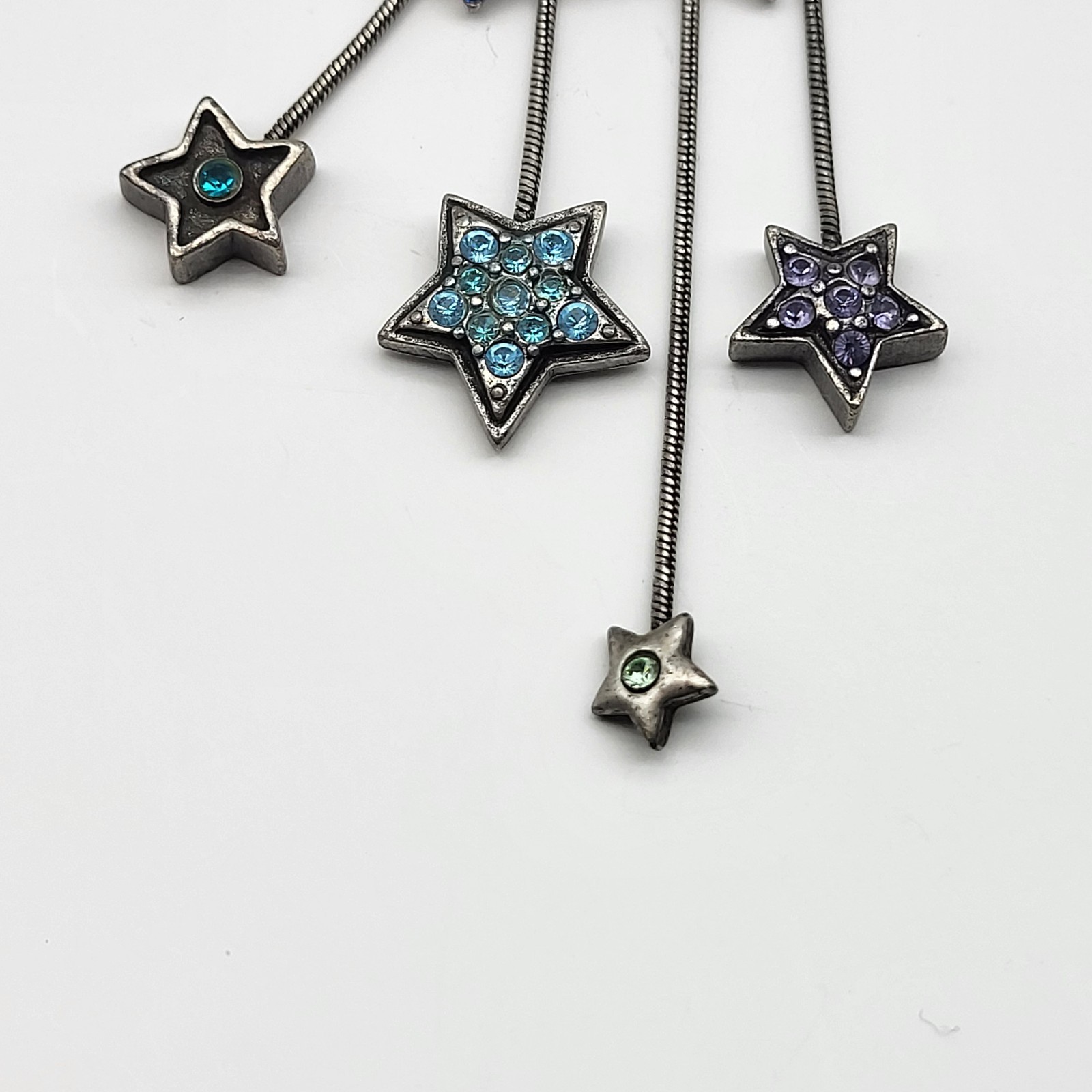 Fabulous Chicos Shooting Star Tie tack Lapel Pin whimsical articulated Celestial