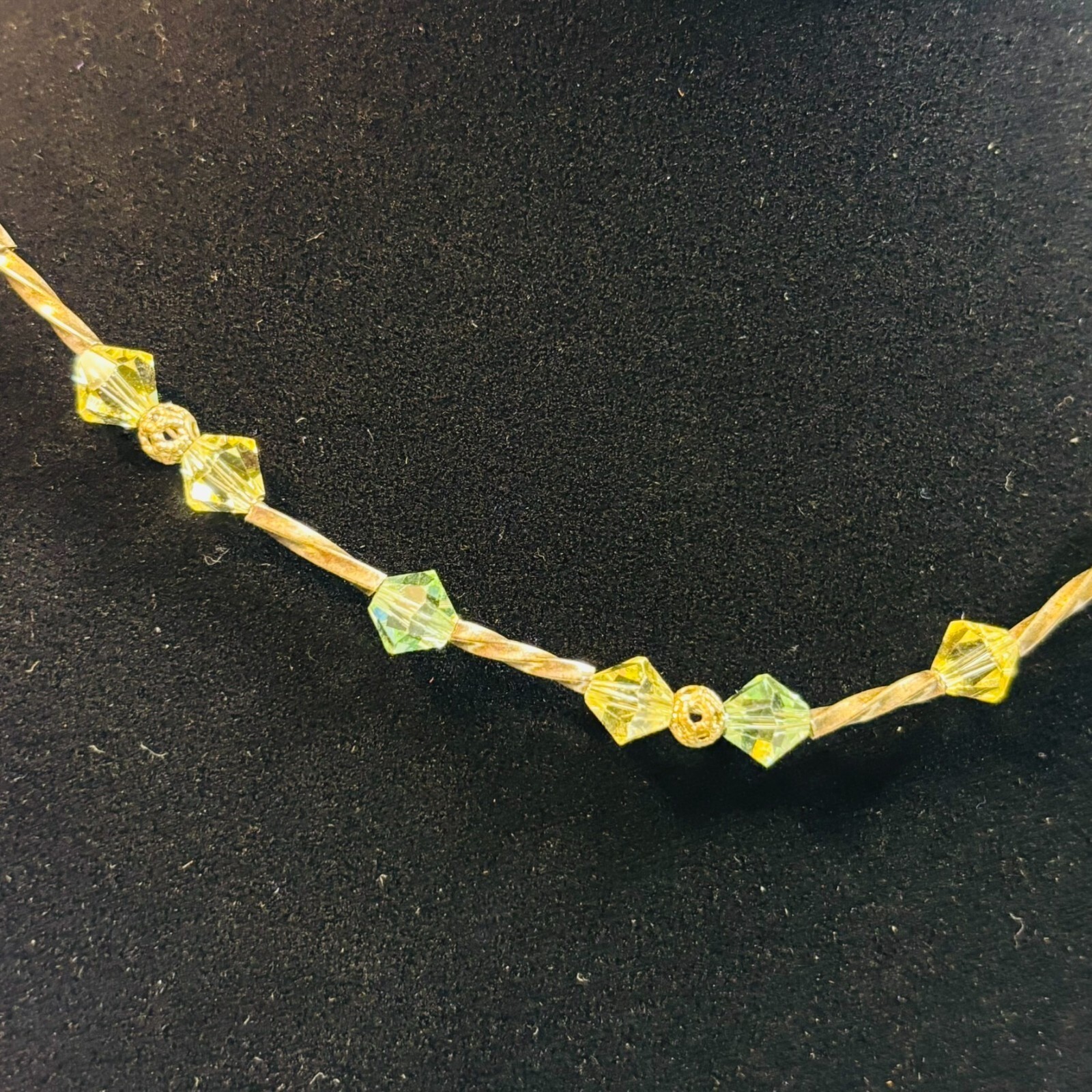 Y2K Vintage Necklace Jewelry Sparkly Rhinestone Choker 2000s Retro Girly