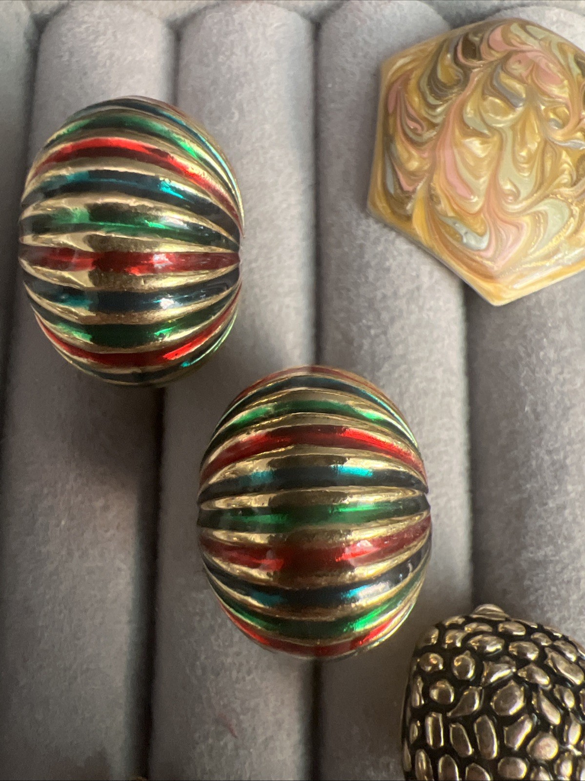 Vintage Earrings lot Monet Avon More 9 pairs