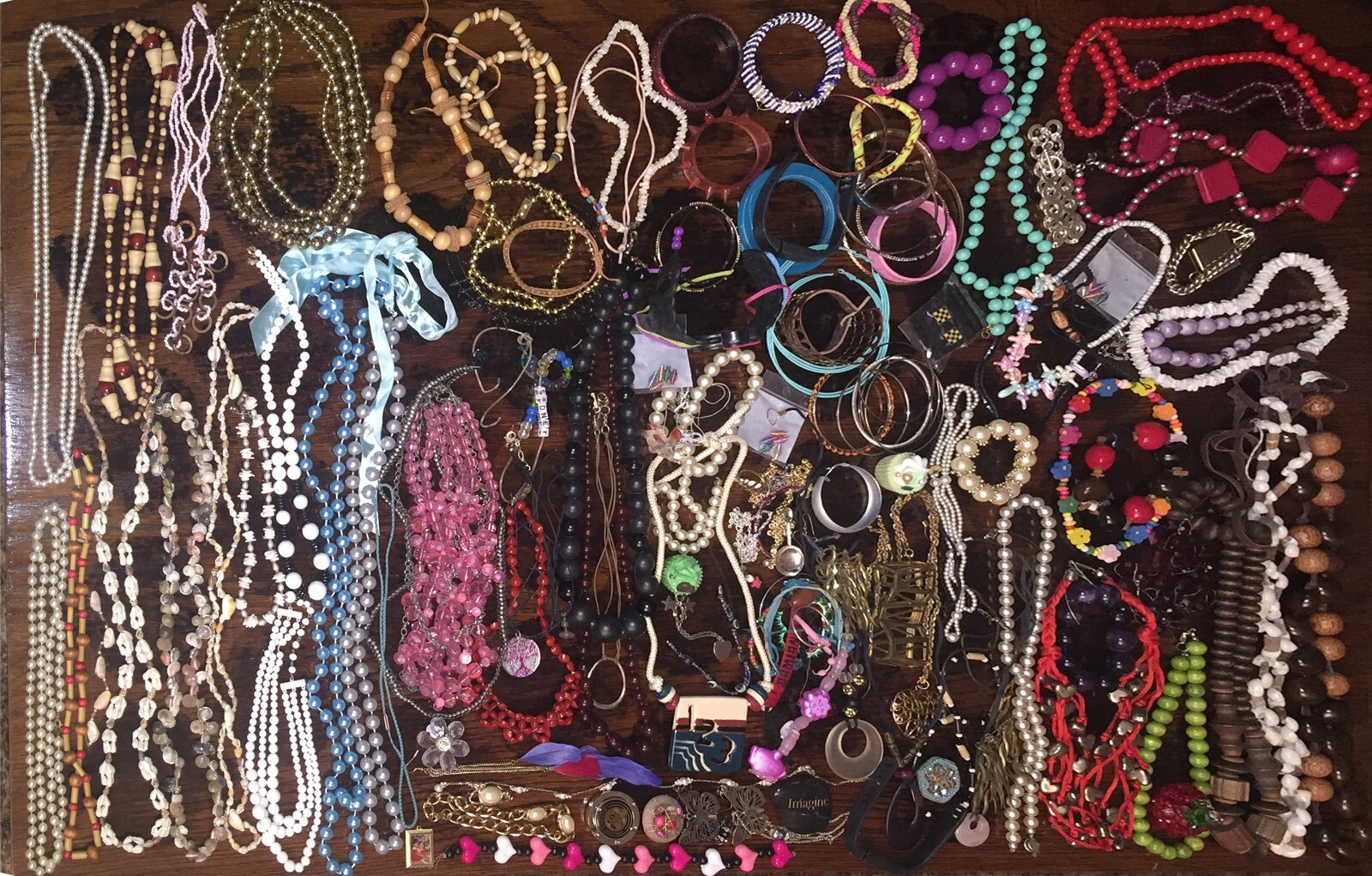 6+ LBS Vintage To Modern FASHION JEWELRY Lot All Wearable!! JLMIX40
