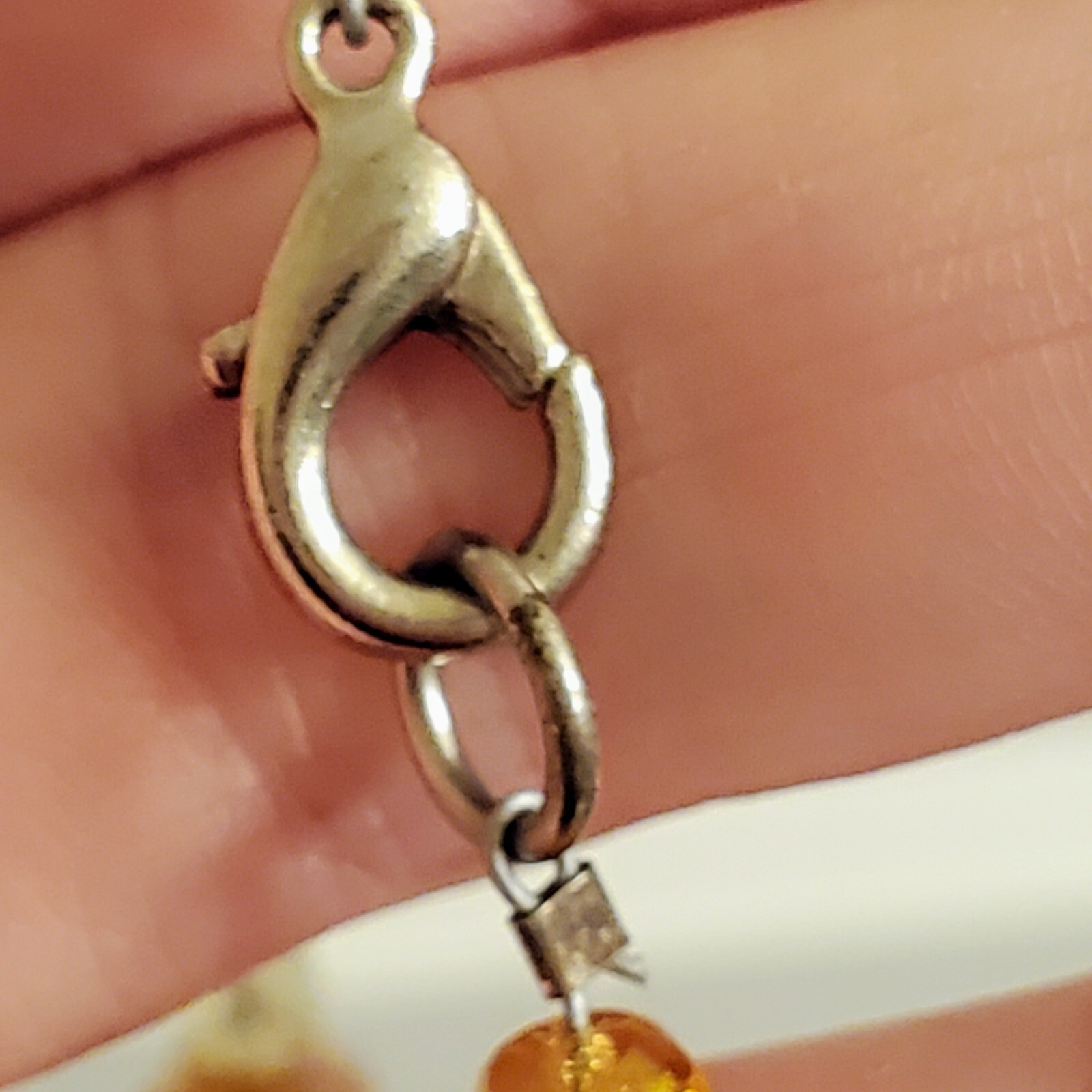 Bead Necklace Carnelian Agate Bone Crystal Butterscotch Egg Yolk Amber Beads UV
