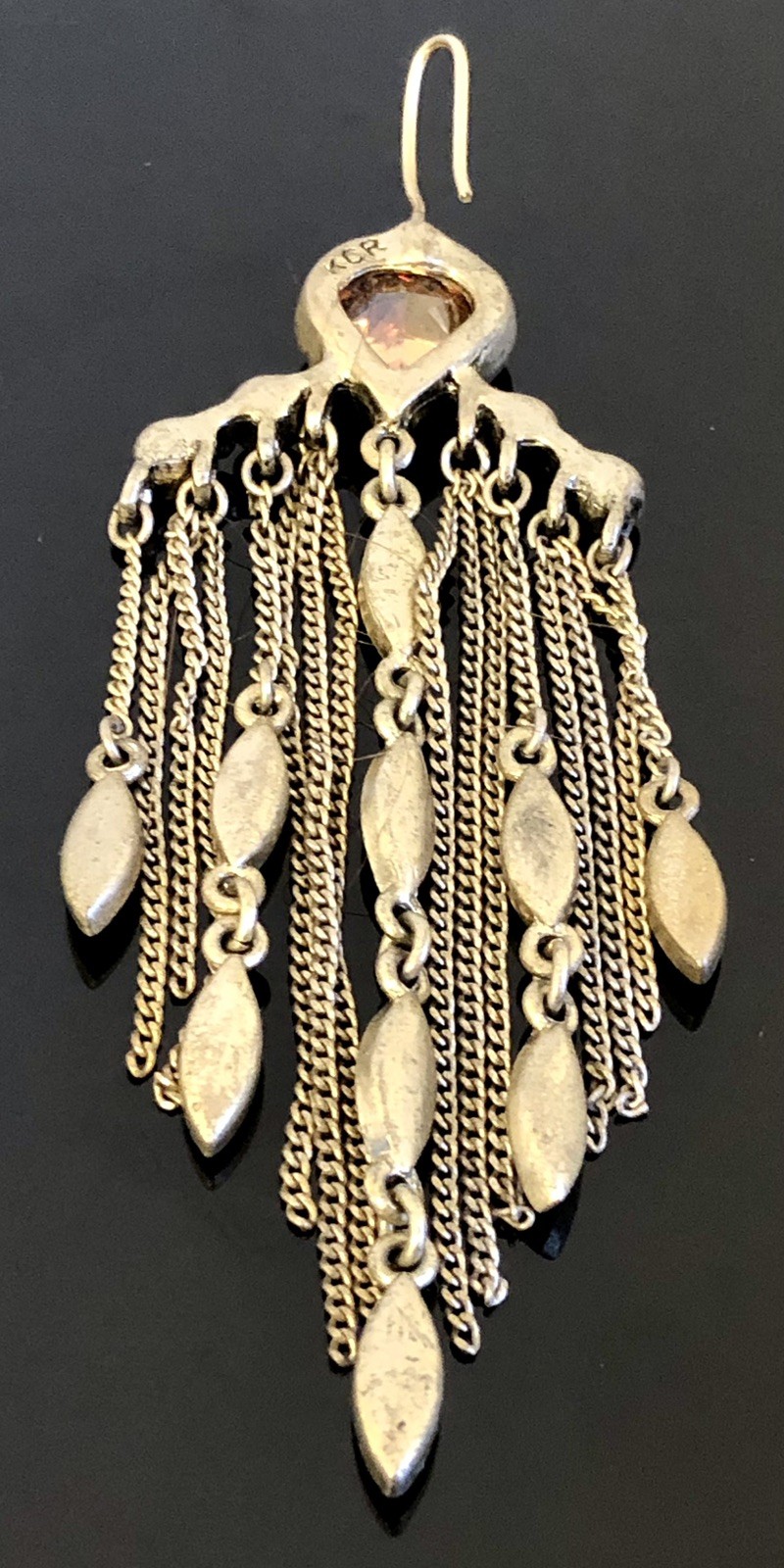 Chain Dangle Chandelier Earrings Vintage Style