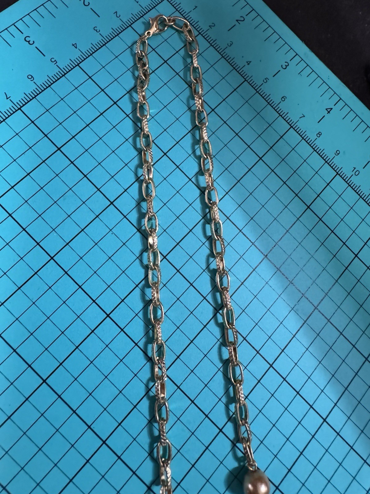 Vintage ColdWater Creek Gold Tone Necklace and Earring Bohemian Chunky Beads