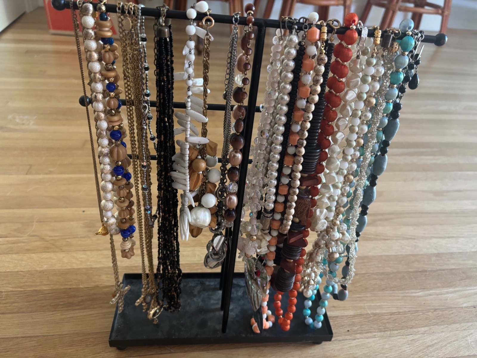 lot of 26 vintage necklaces all different styles and lengths