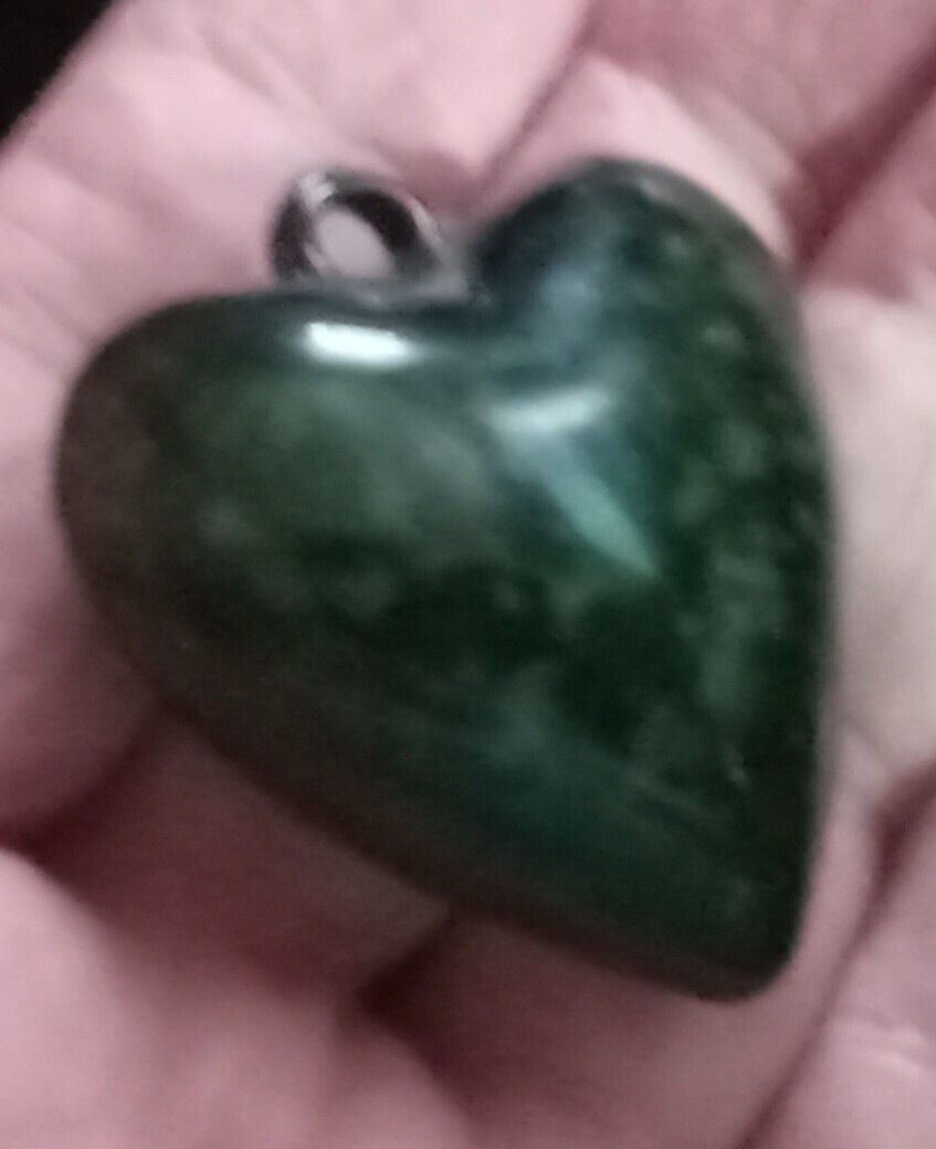 Fine vintage red hard plastic HEART pendant 1 & 1/2″ across Love Charm Very COOL