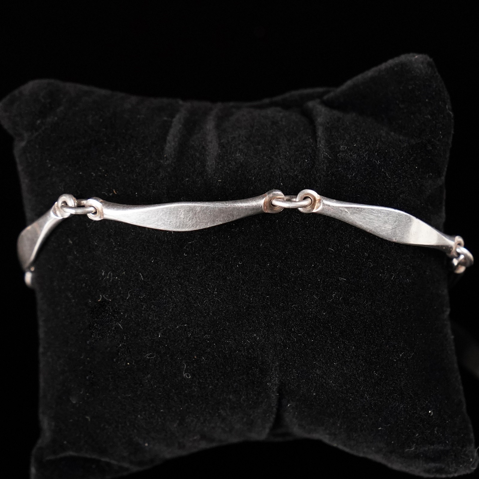 N.E. From Scandinavian Sterling Silver Modernist Bracelet Denmark