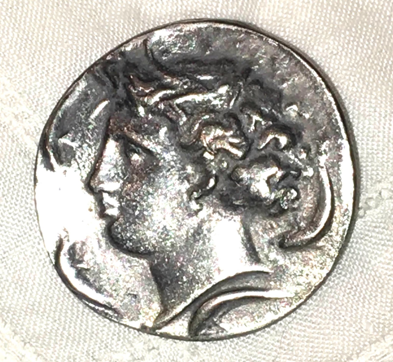 Silver Roman Coin Brooch Vintage MMA Vtg Alva Studio Pin Museum Replica Lovre