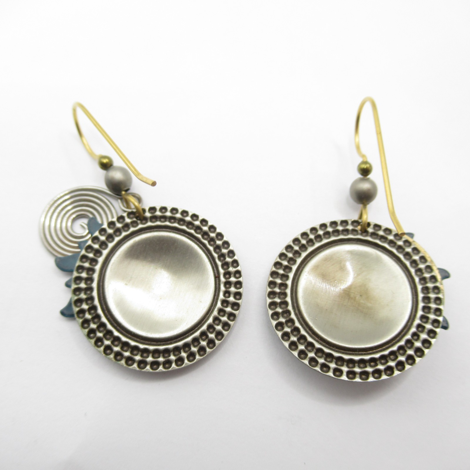 Dangle Drop Charm Pierced Earrings