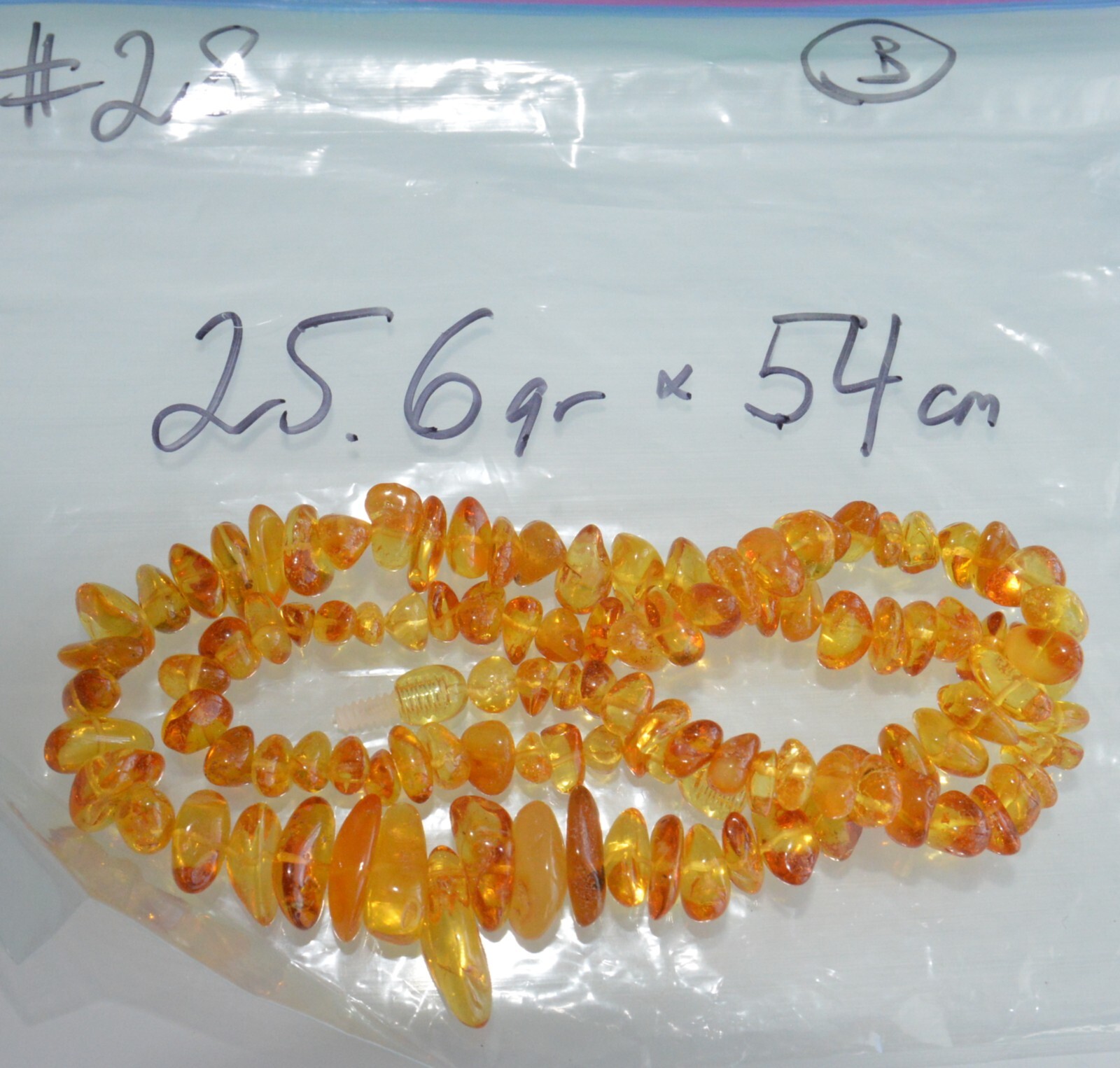✅54cm = 26gr RUSSIAN SOVIET BALTIC AMBER BEAD NECKLACE 琥珀 BRACELET STONE PENDANT