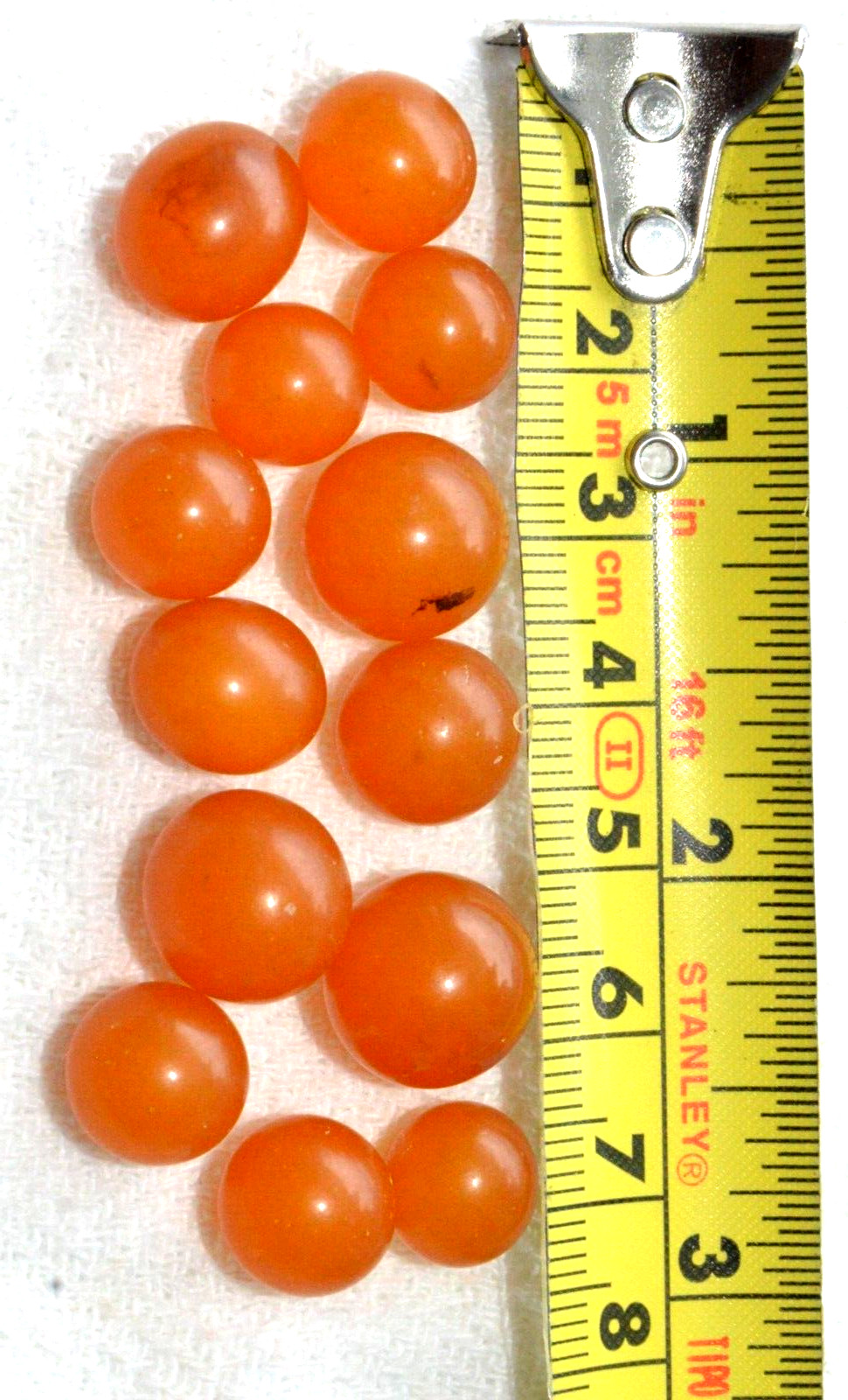 ✅ 10gr RUSSIAN SOVIET BALTIC SEA AMBER BOLLS NECKLACE 老琥珀 BEADS STONE ROCK PIN ☭