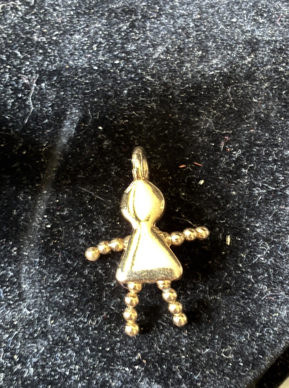 Vintage Small Person Pendant
