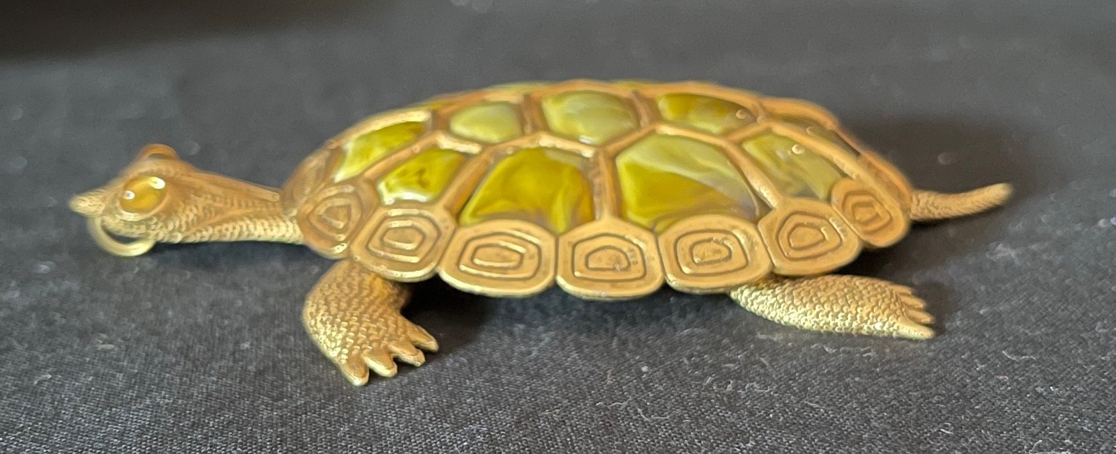 Erwin Pearl Turtle Pendant and Extra Large Turtle Pendant