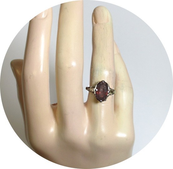 MADEIRA Topaz Ring – Natural Oval Cut – 14k Solid White & Yellow Gold