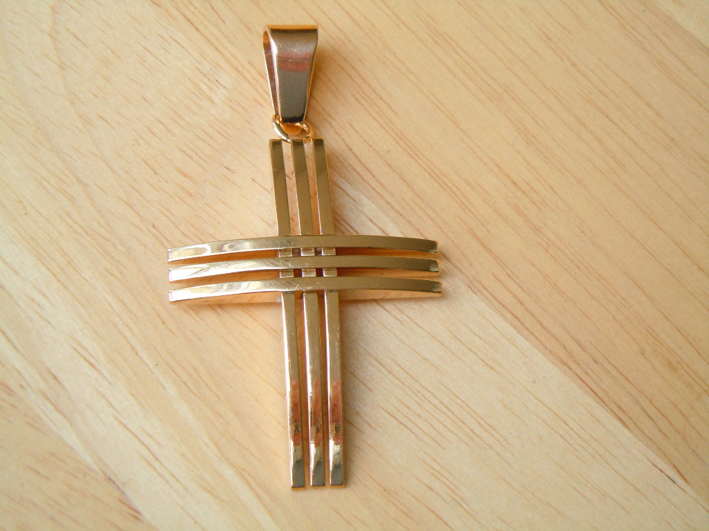 Cross Pendant 0.7oz/2 11/16×1 1/2in