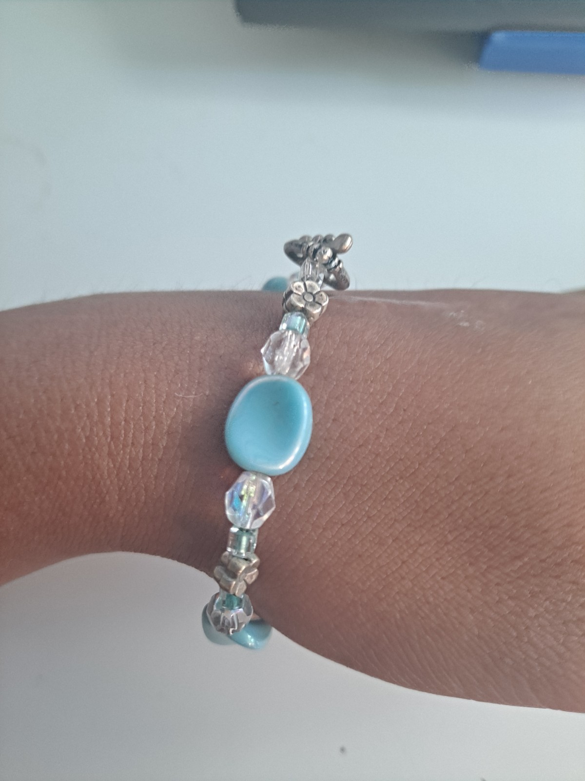 vintage glass bracelet