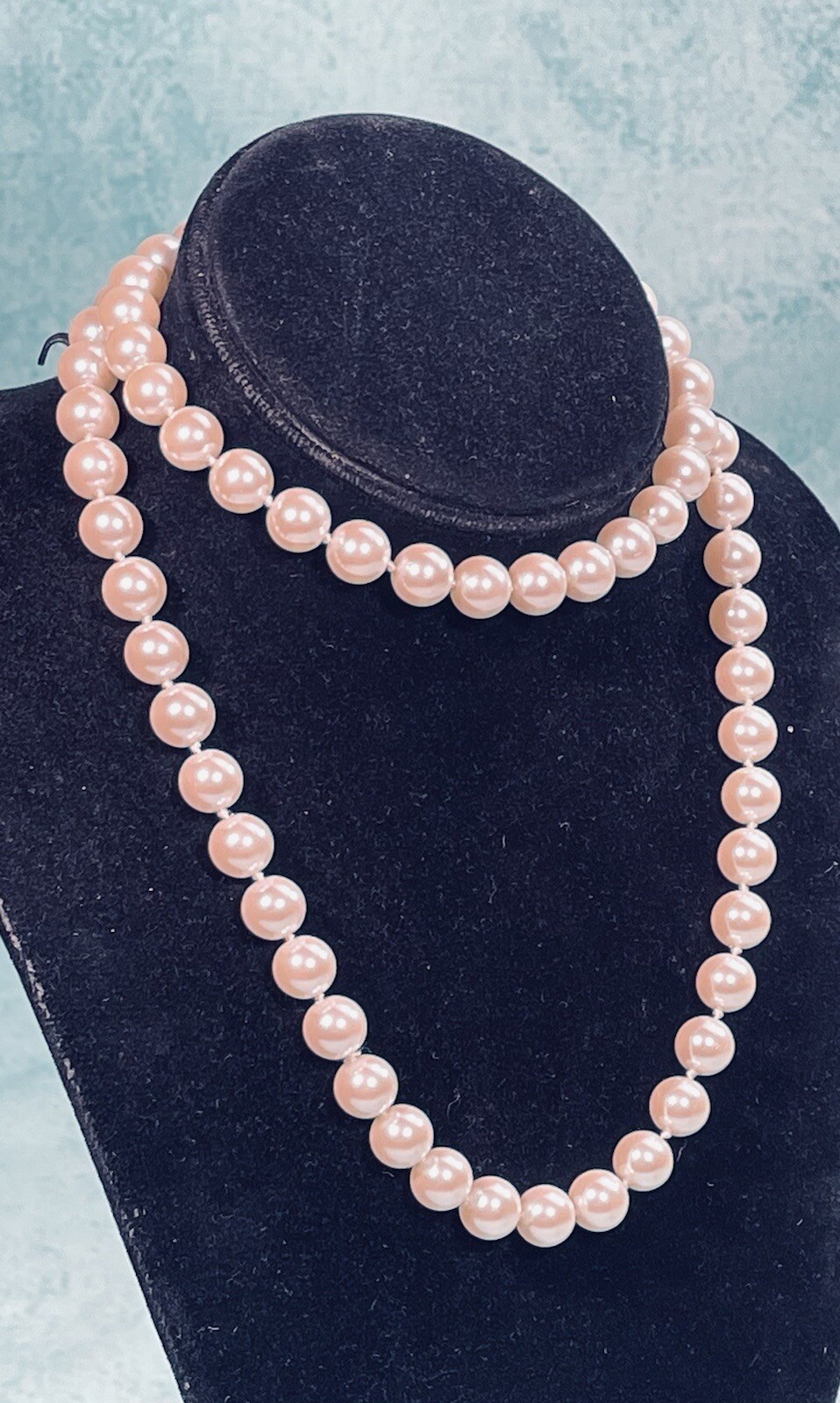 CAROLEE HIGH QUALITY Vintage Faux PEARL 31” OPERA LENGTH Necklace BEAUTIFUL!!