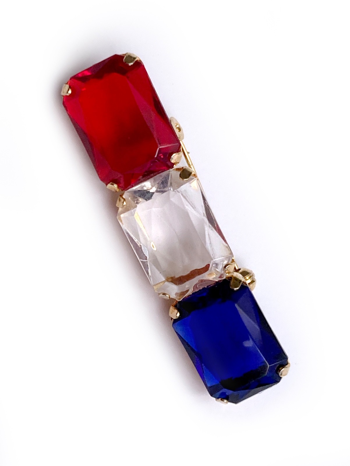 Patriotic Bar Brooch: Confirmed Juliana (DeLizza & Elster)