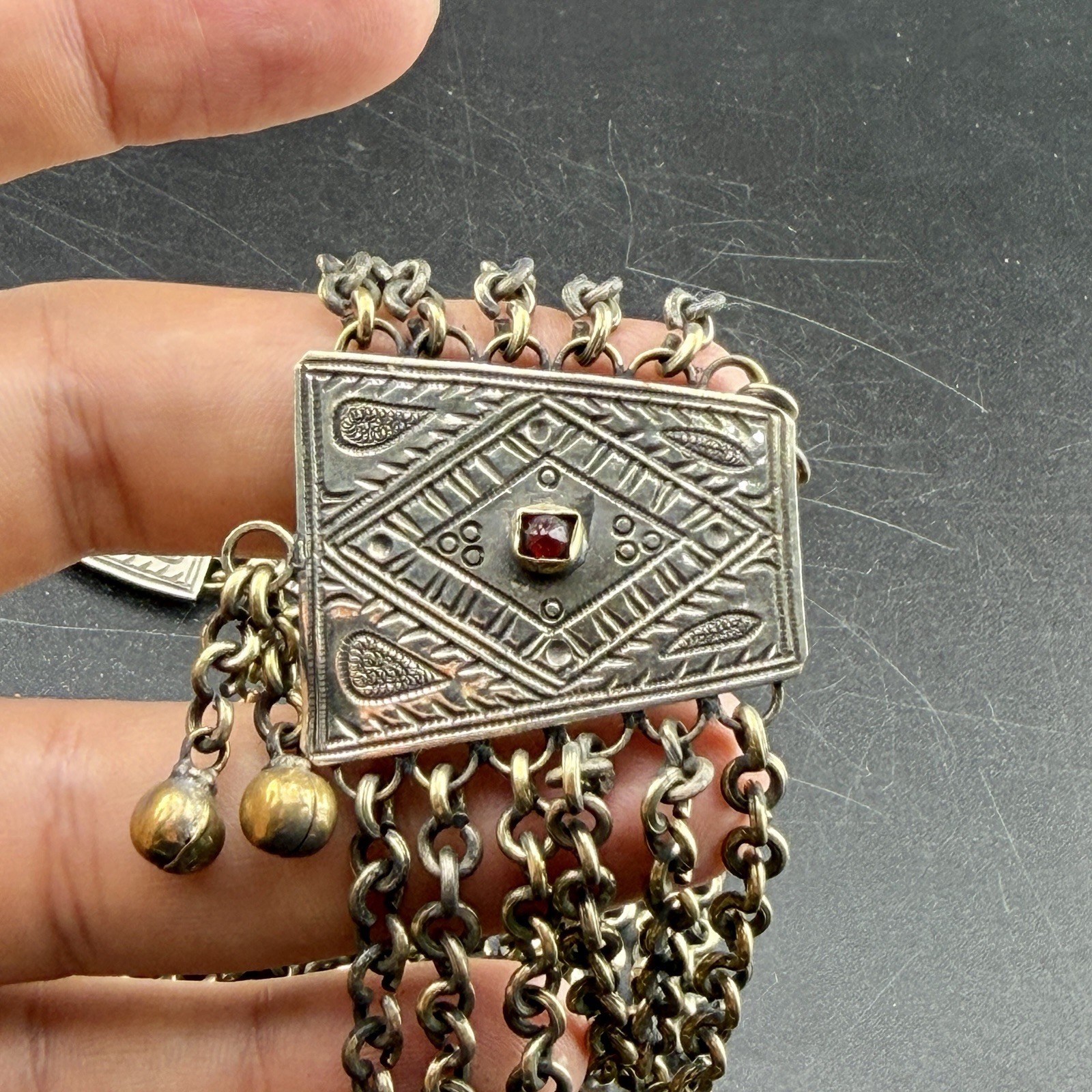 Vintage Beautifully Crafted Old Afghani Handmade Stunning Unique Necklace