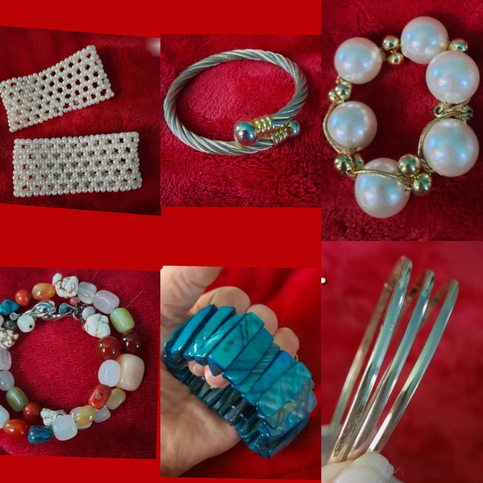 vintage costume jewelry large lot all wearable