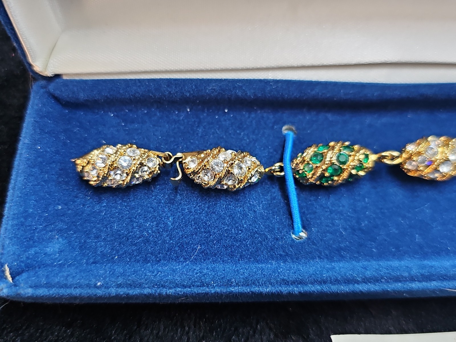 Camrose & Kross Jackie Kennedy JBK Royal Egg Bracelet. Signed JBK