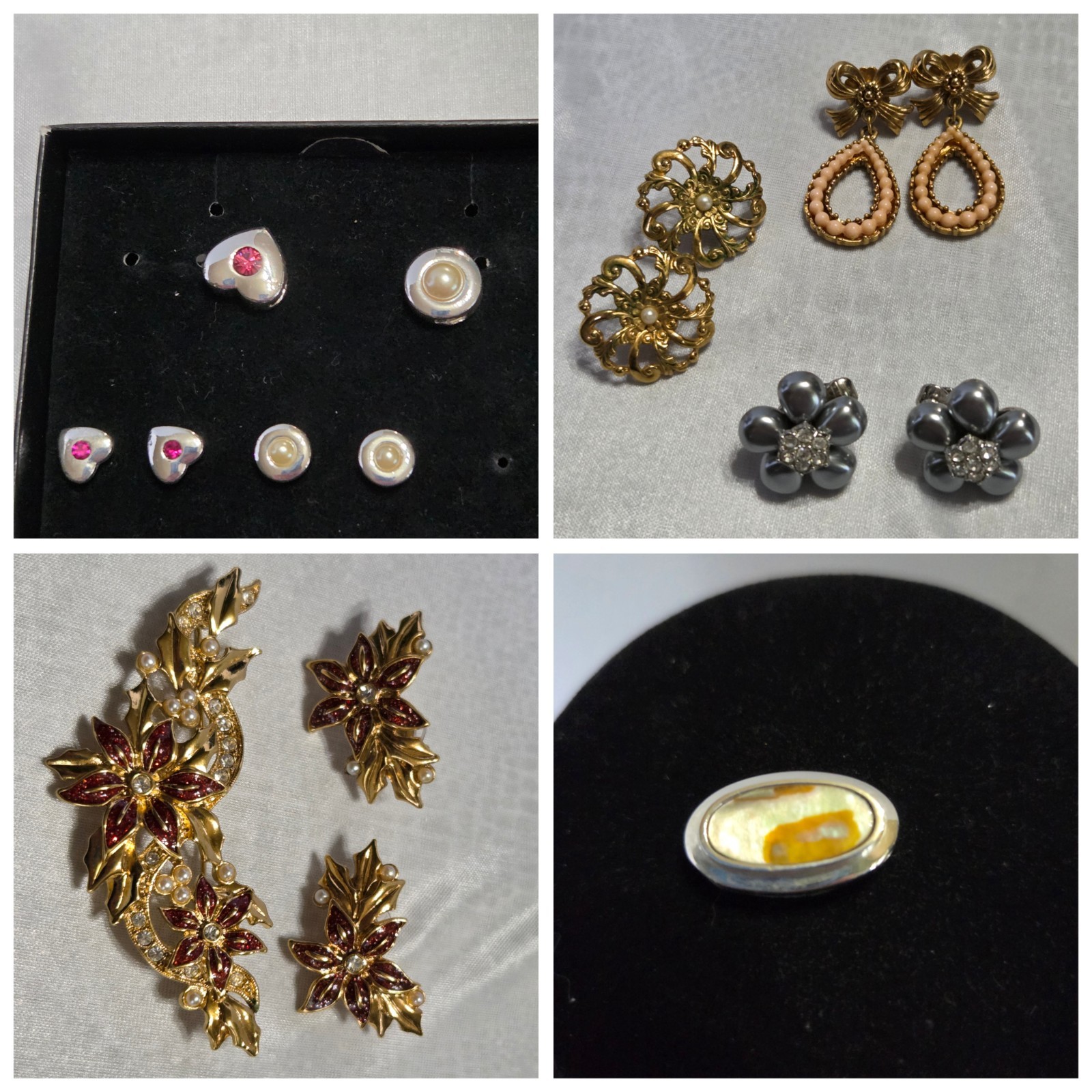 Large Lot Of Avon Jewelry Excellent Condition 25 Pieces Plus Bonus Owl Brooch