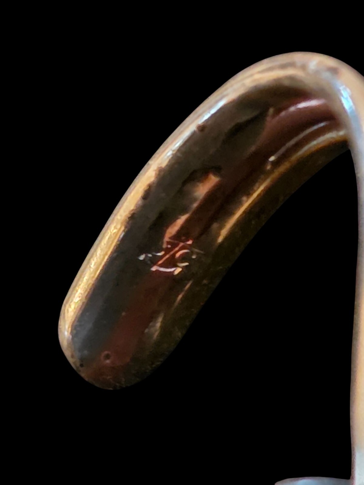 Sausalito Craftworks Tri Color Brass Copper Silver Twist Cuff Bracelet