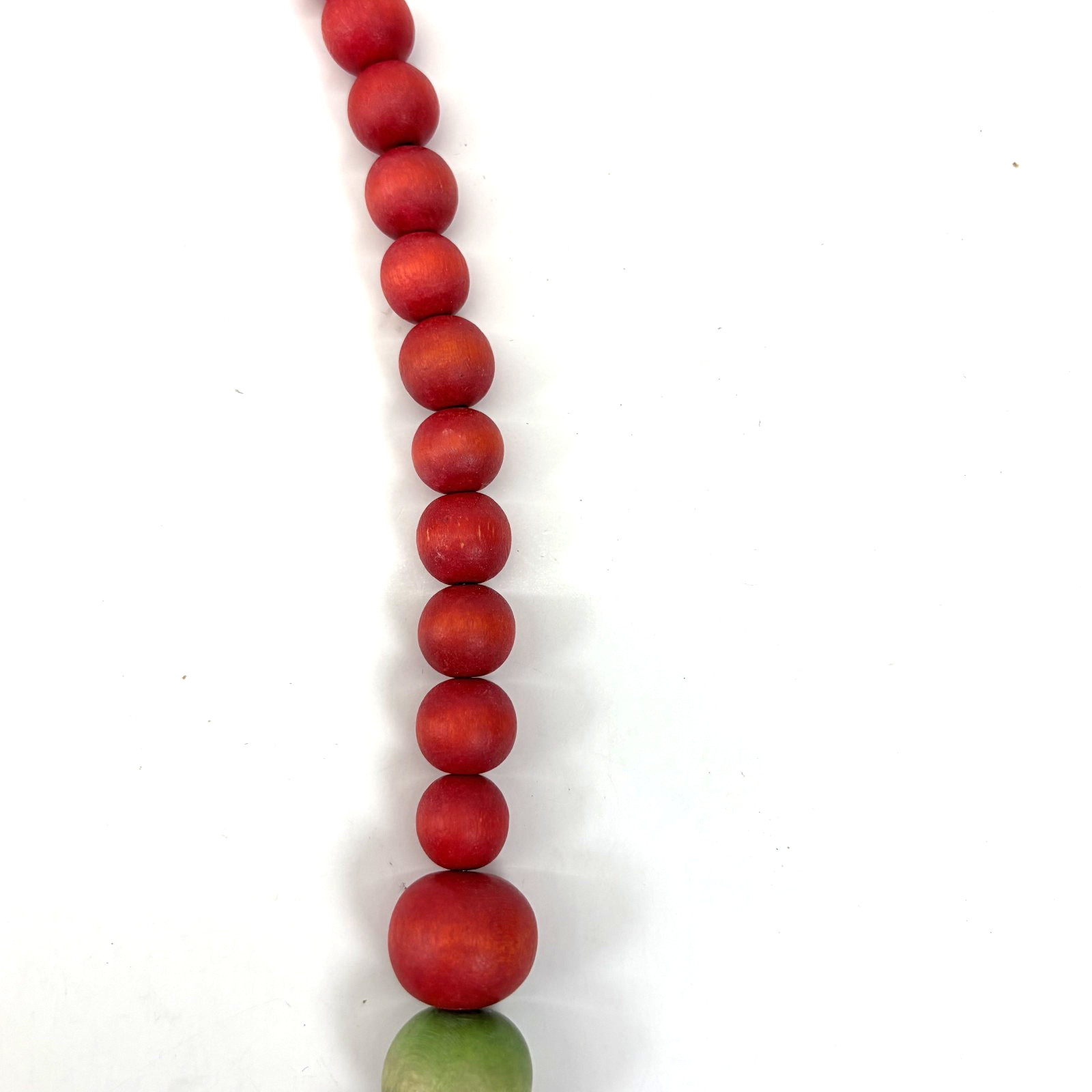 VTG 1980s Wood Vegetable Necklace Garden Farm Boho Folk Art Whimsy Cottagecore