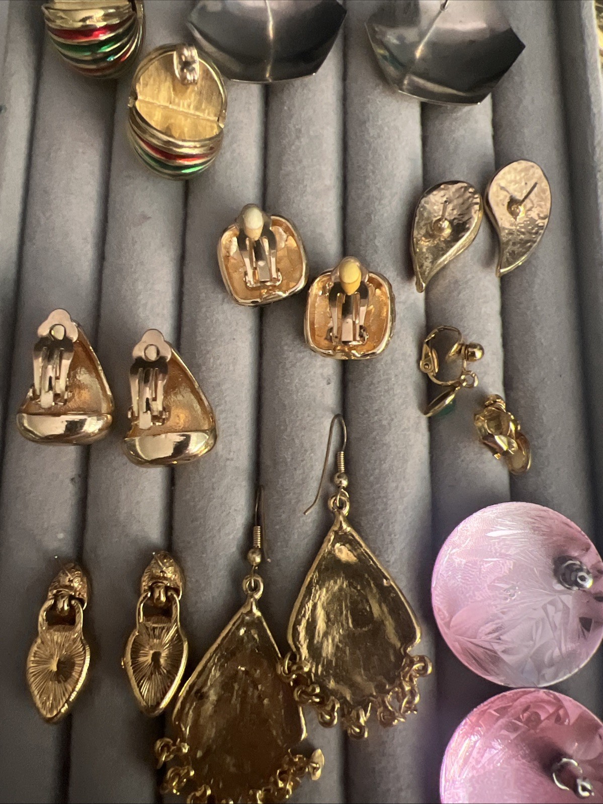 Vintage Earrings lot Monet Avon More 9 pairs