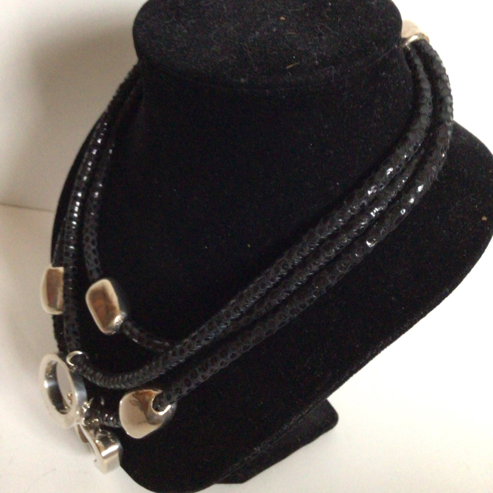 GORGEOUS SEBBAG VON MUSULIN NECKLACE PENDANTS STERLING BEAUTIFUL HEART & CIRCLE
