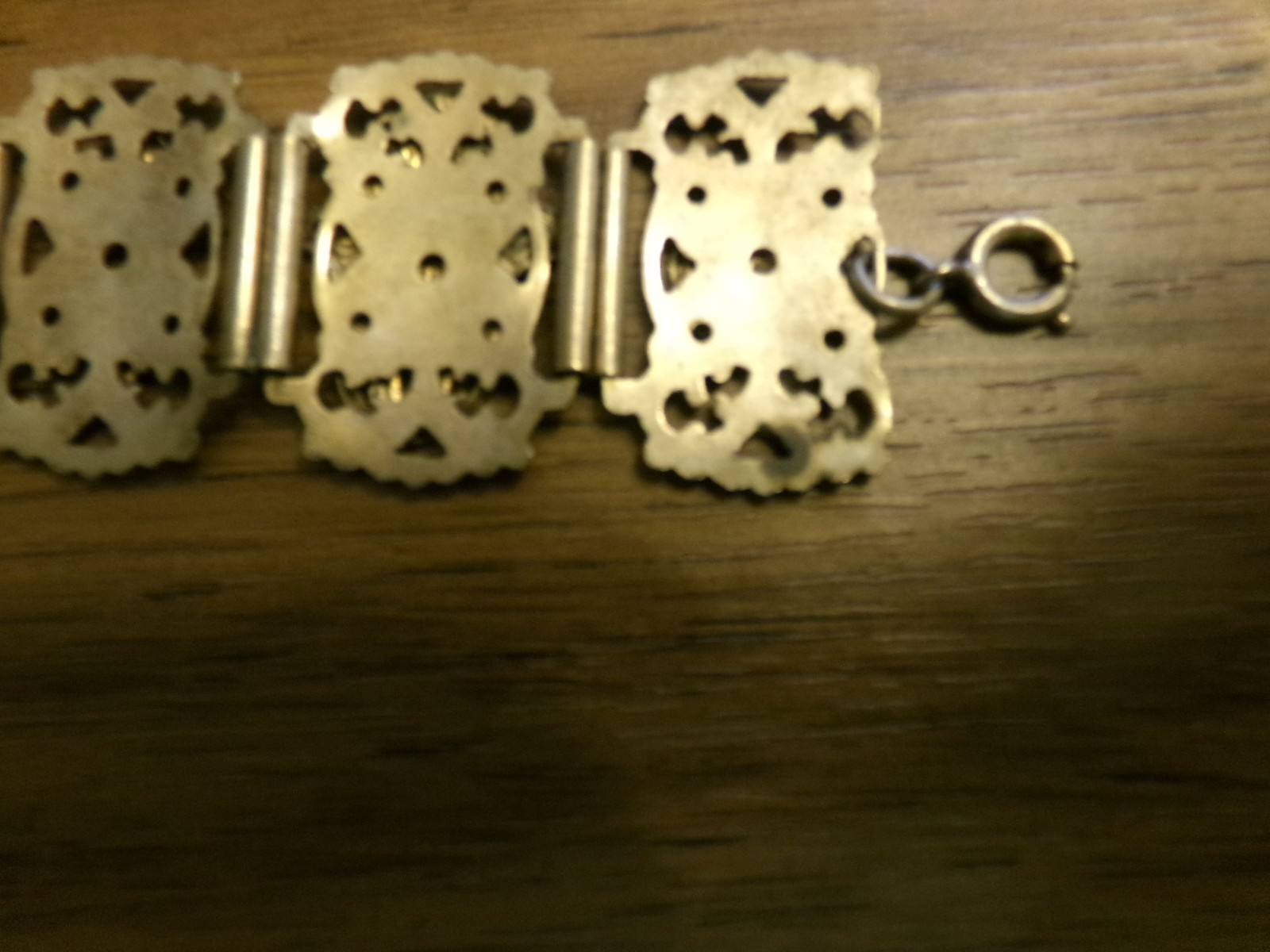 Vintage Women’s Souvenir Bracelet Morocco Hamsa Hand Elephant Link Bracelet