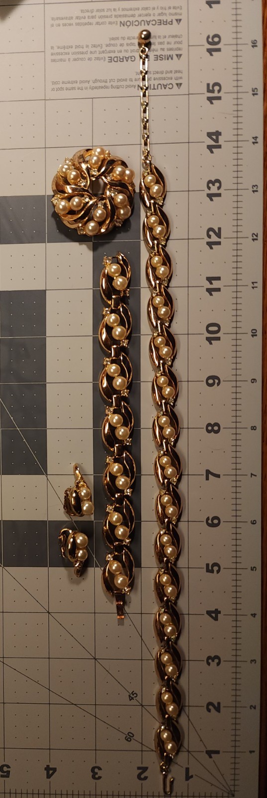Vintage Trifari “Tradewinds” Full Parure