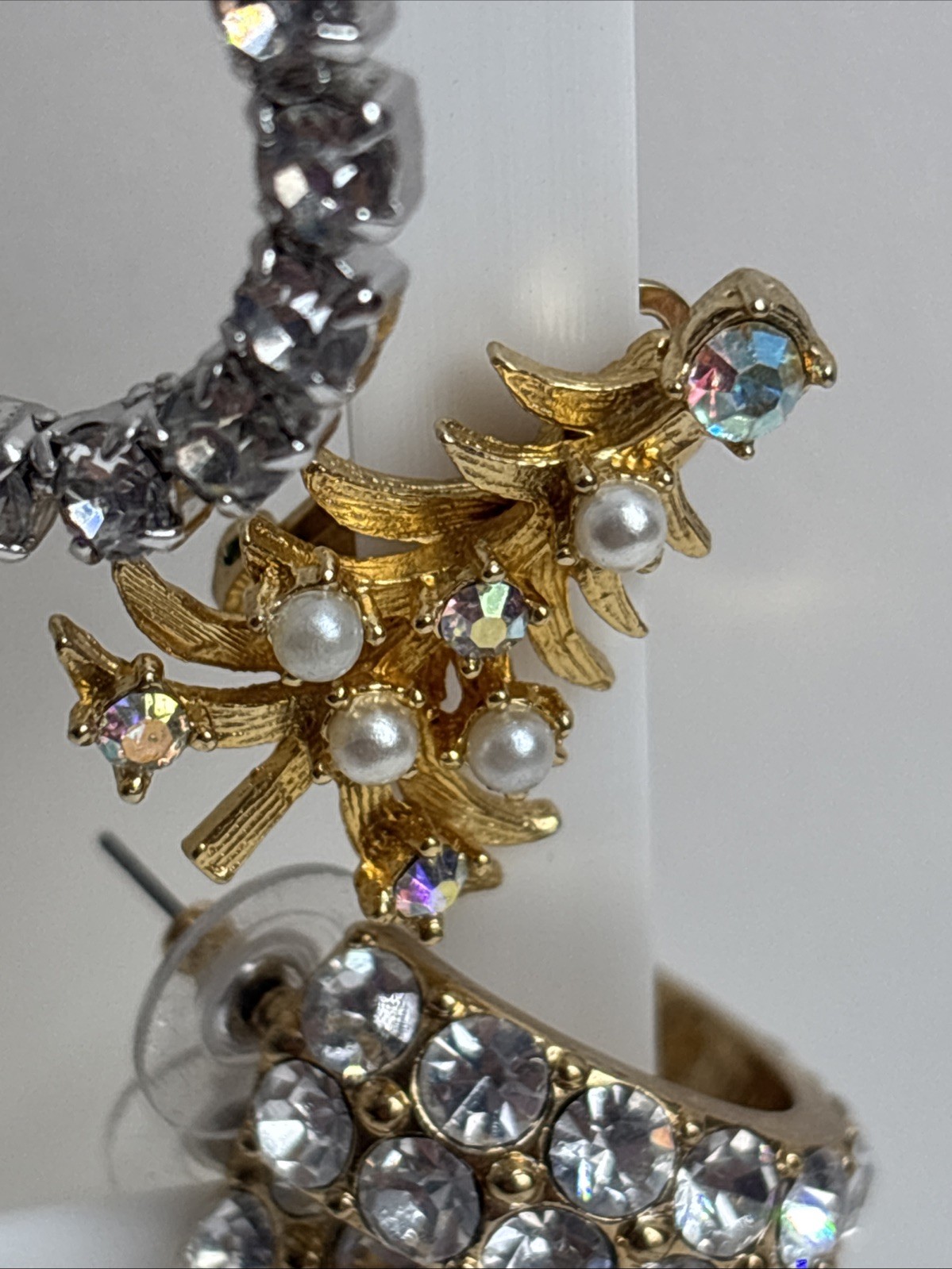 Vintage ALL Signed Rhinestone Jewelry Lot Weiss, Carnegie, Sterling, Madewell