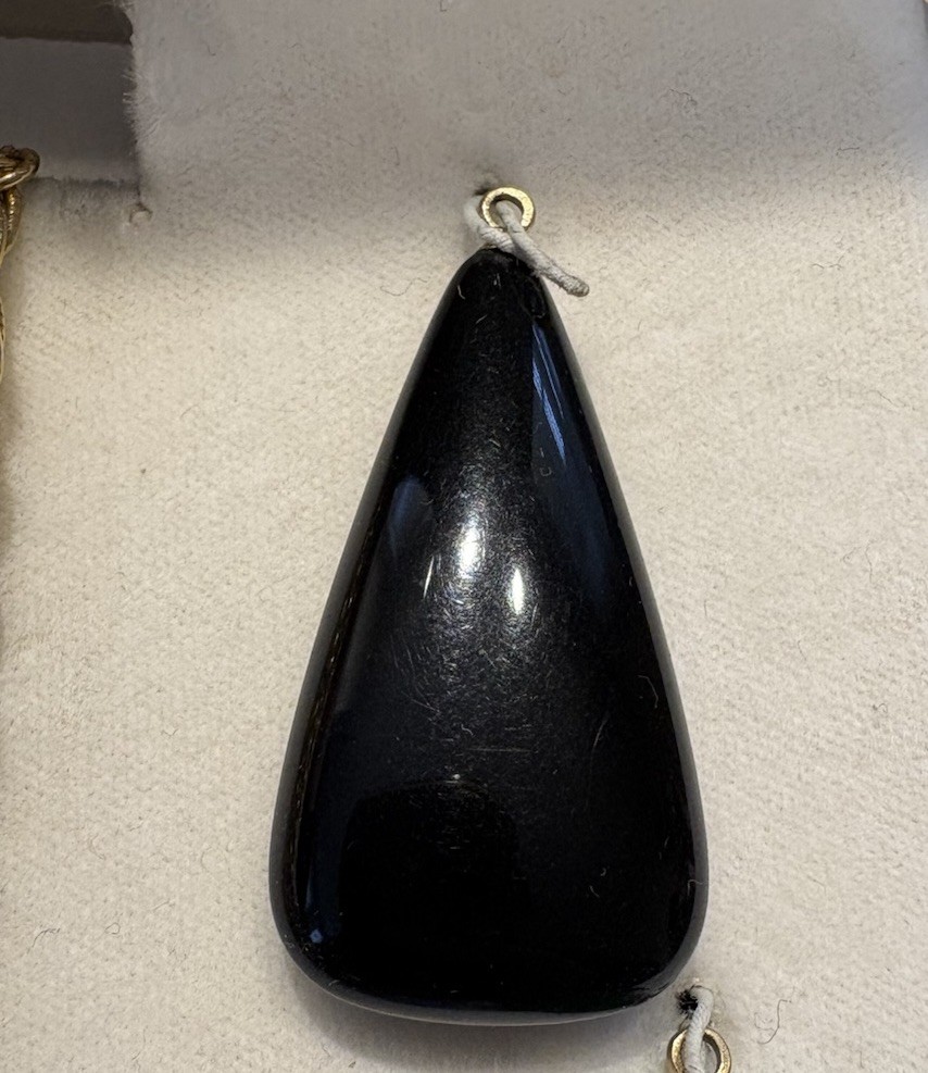 Vintage Trifari Lucite Interchangeable Necklace Teardrop Set in Original Box