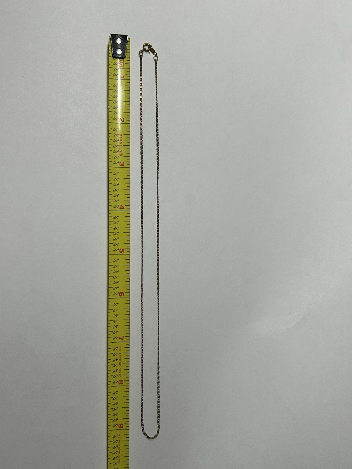 1/20 12K GF Gold Chain Necklace 18″ 1.6 Grams Vintage 1/20 12K Gold Chain