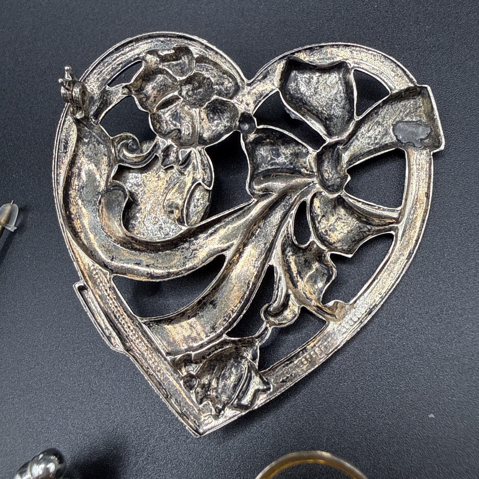 Vintage Brooch Lot For Repair Coro Unsigned Antique