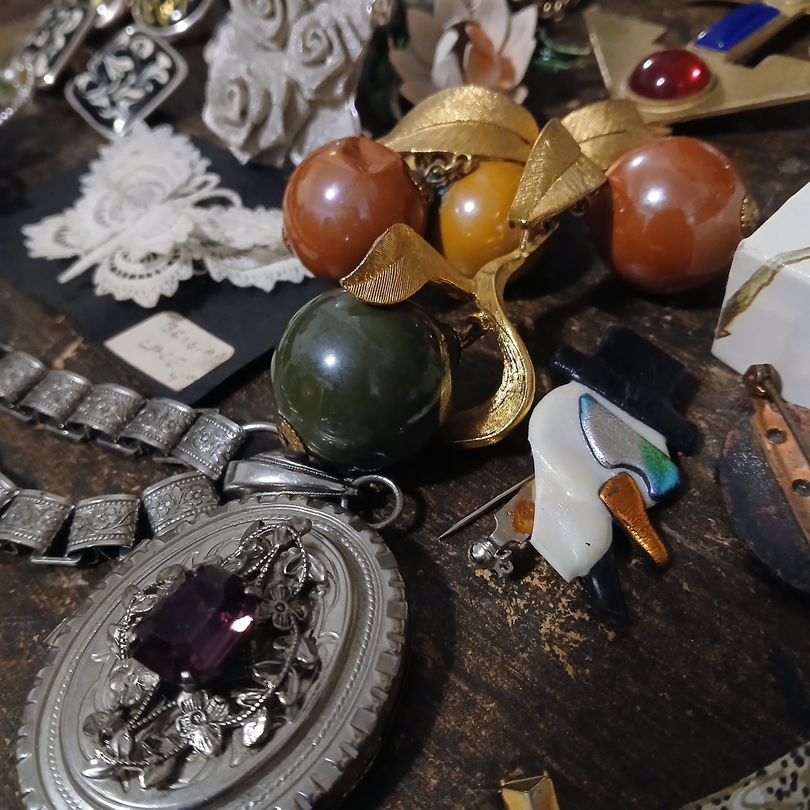 Vintage Costume Jewelry Lot 60s 70s 80s Over 85 Pieces