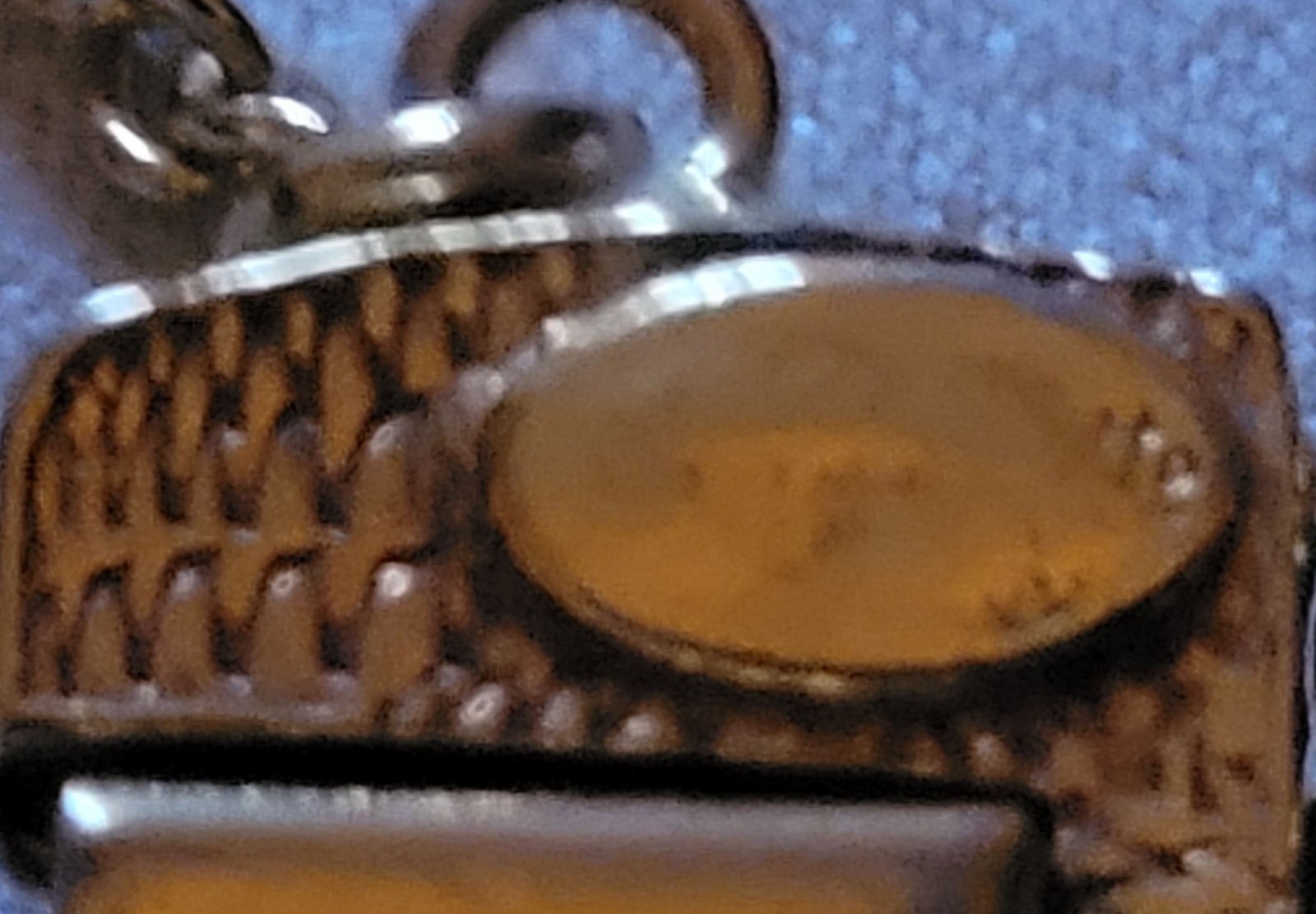Vintage Goldette Double Row Slide Bracelet Charms