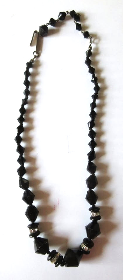 3 Vintage Glass Beaded Necklaces