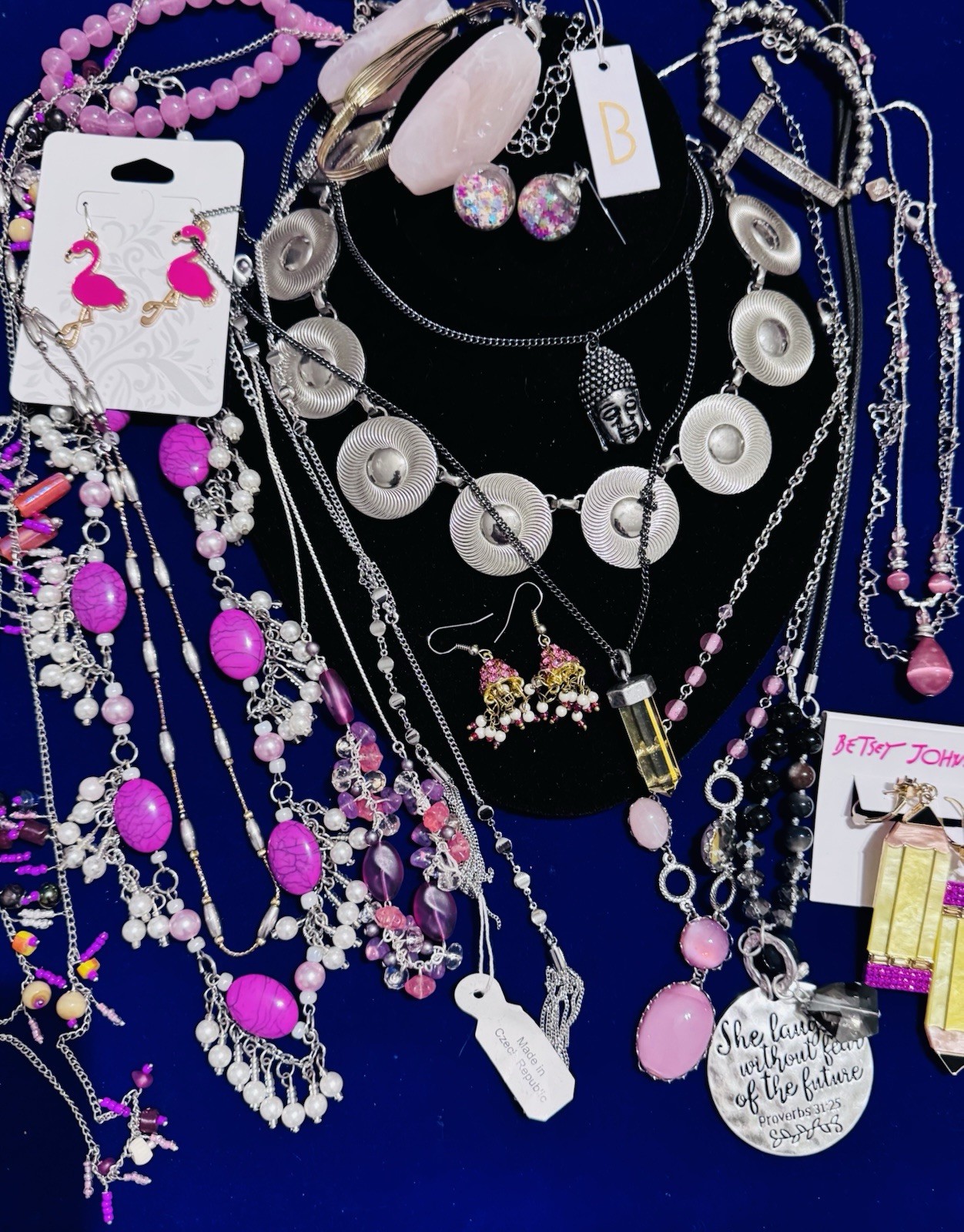 Vintage High End Costume Jewelry Coro Nordstrom B David Betsy Johnson Bancroft