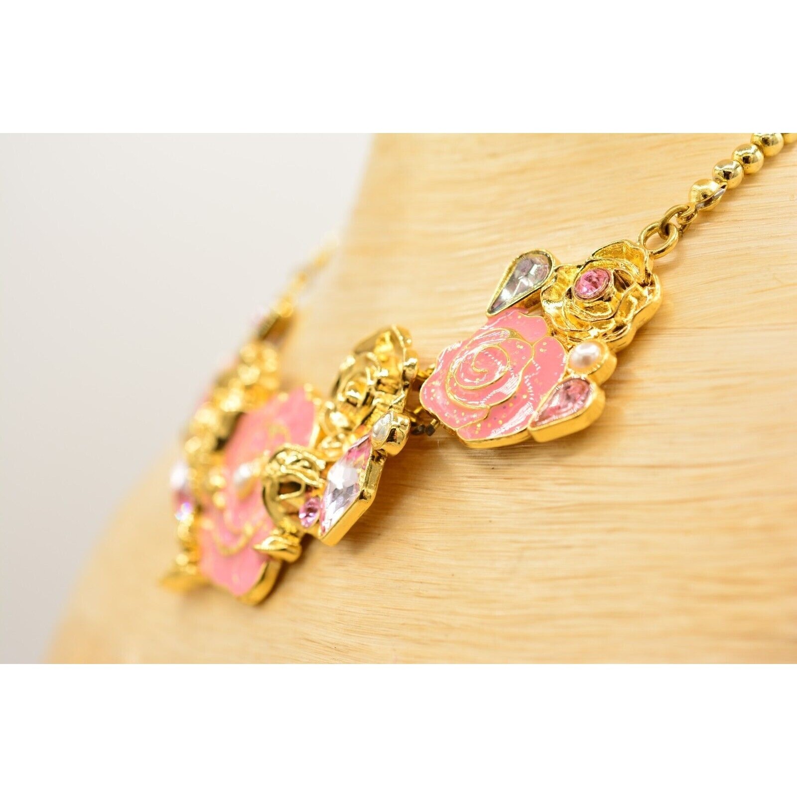 Disney Store London Necklace Princess Belle Beauty And The Beast Halloween Bin1D