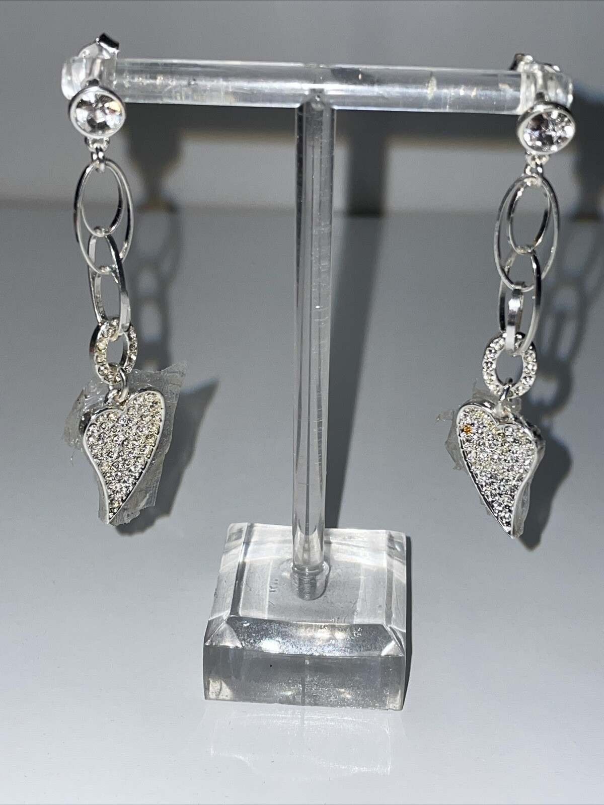 HSN Evolve John Edward Silvertone Hand On My Heart Fashion Jewelry Set READ A311