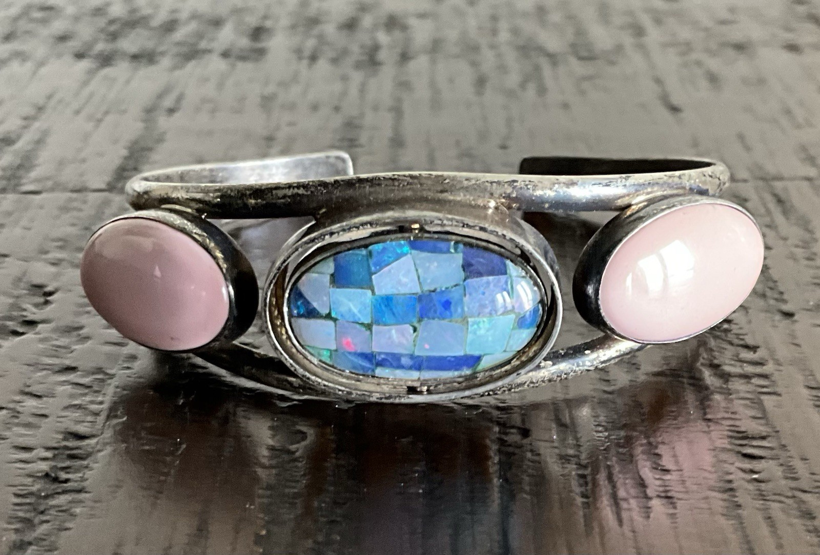 Rare Vintage Jay King Mine Finds Opal Fire Jewelry Set