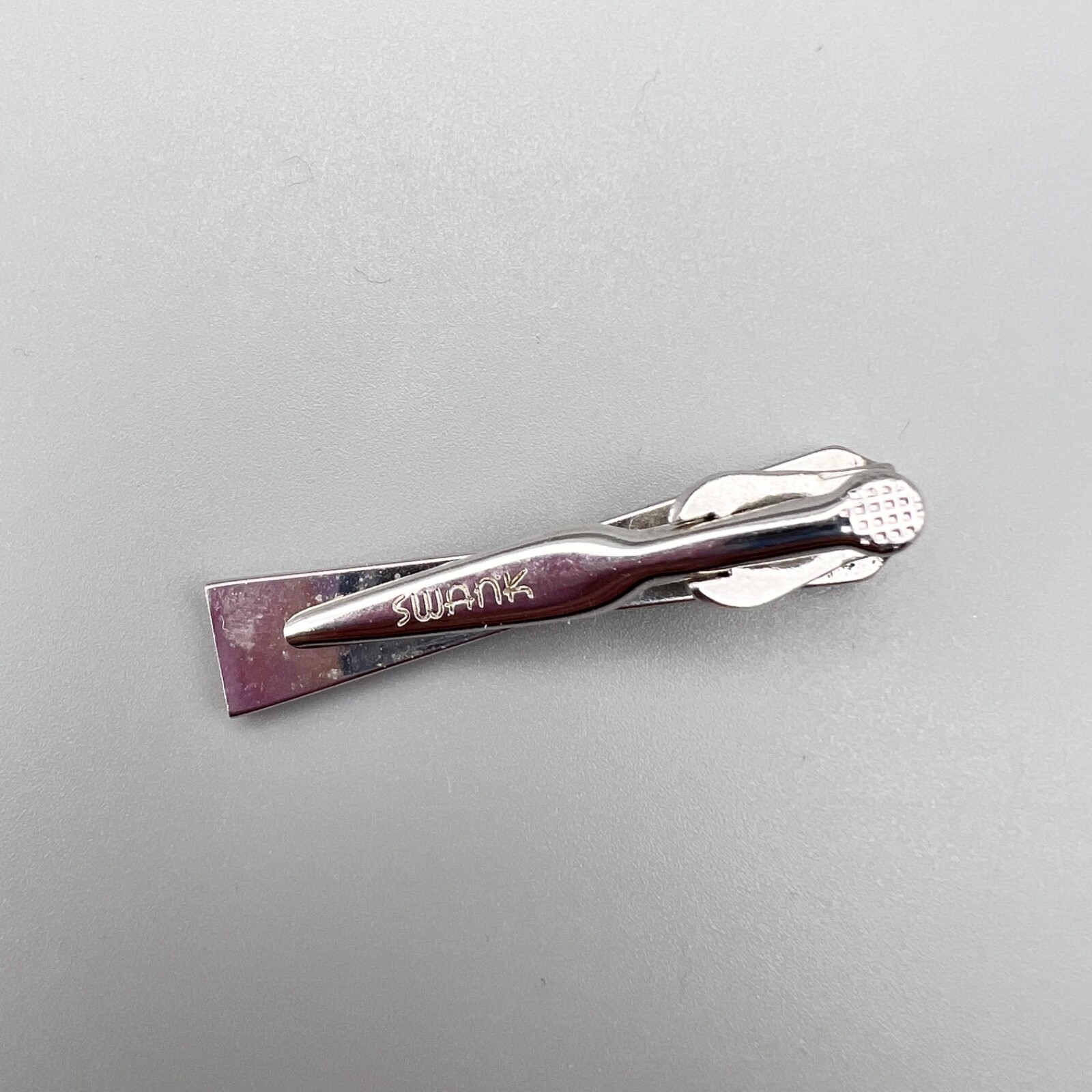 VTG Tie Bar Tie Clip Gold/ Silver Tone Men’s Business Casual & Collar Pin 4 Pc