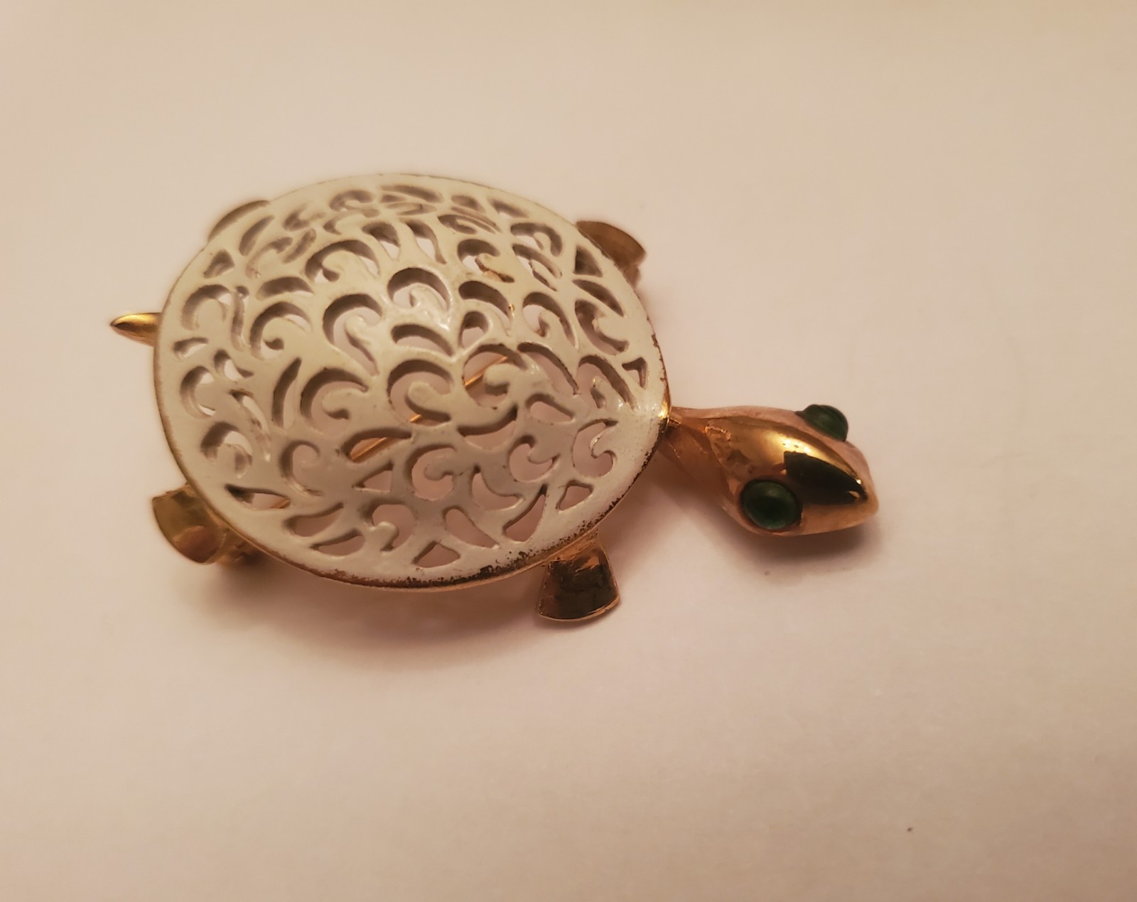 Vintage Turtle Brooch