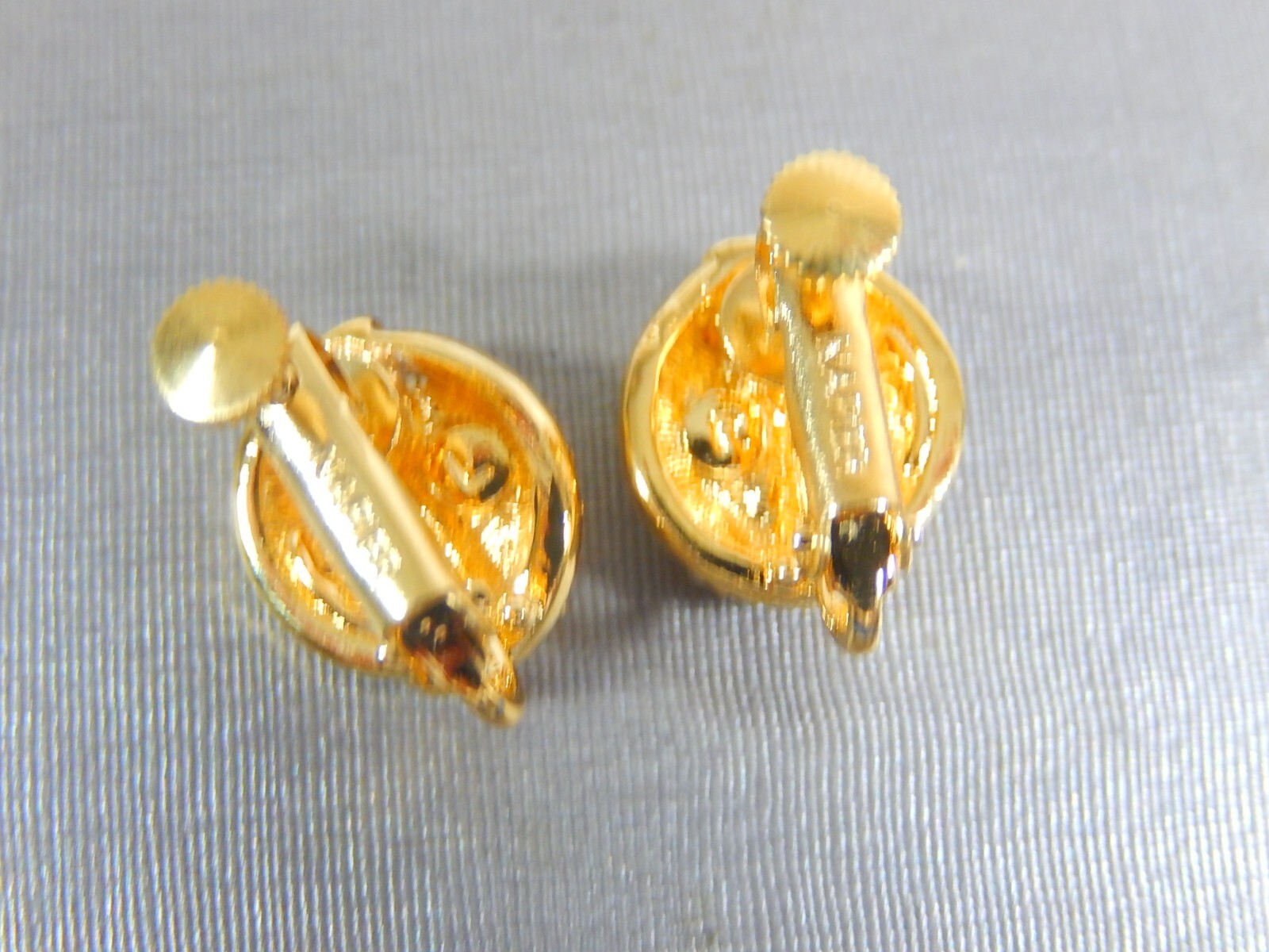 NWOT NAPIER MARQUISE TRIPLE HALO CRYSTAL PAVE ADJUSTABLE CLIP ON EARRINGS